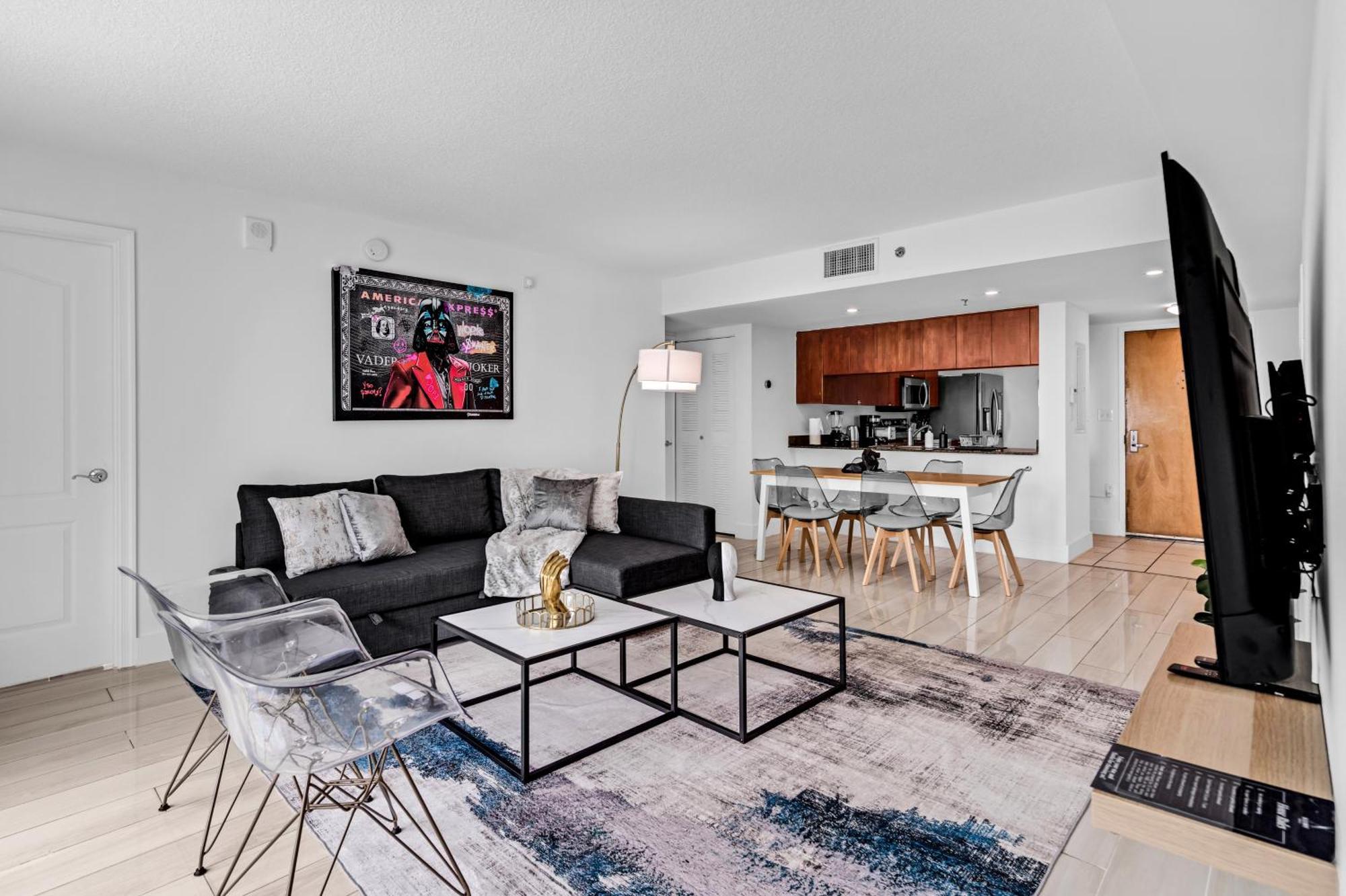 Appartement Lux 2B/2B Brickell - Free Parking à Miami Extérieur photo